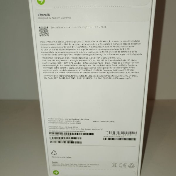 Edição 02 - IPHONE 16/256GB